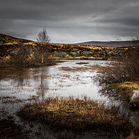 Buy canvas prints of Rannoch Moor,  Glencoe, Scotland UK. by chris smith