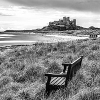 Buy canvas prints of Bamburgh castle by chris smith