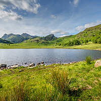 Buy canvas prints of Blea Tarn by chris smith