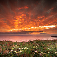 Buy canvas prints of Fire in the sky by chris smith