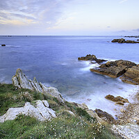 Buy canvas prints of Guernsey Sunset by chris smith