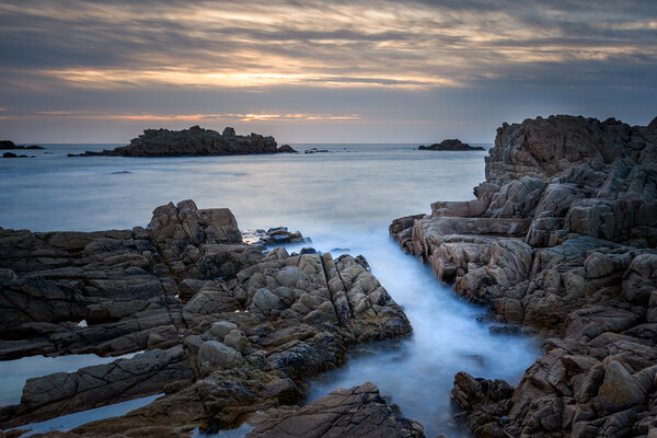 Guernsey Sunset Picture Board by chris smith