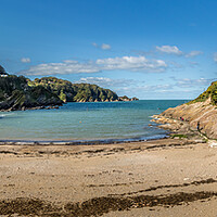 Buy canvas prints of Combe martin by chris smith