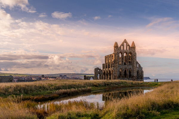 Whitby abbey Picture Board by chris smith