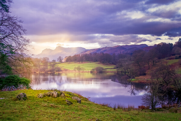 loughrigg tarn Picture Board by chris smith