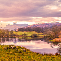 Buy canvas prints of loughrigg tarn by chris smith