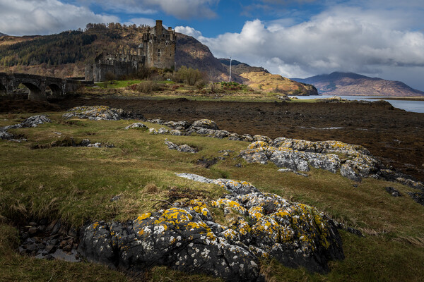 Eilean Donan Castle Picture Board by chris smith