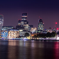 Buy canvas prints of London at night by chris smith