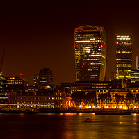 Buy canvas prints of London at night by chris smith
