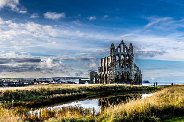 Whitby Abbey Picture Board by chris smith