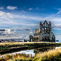 Buy canvas prints of Whitby Abbey by chris smith