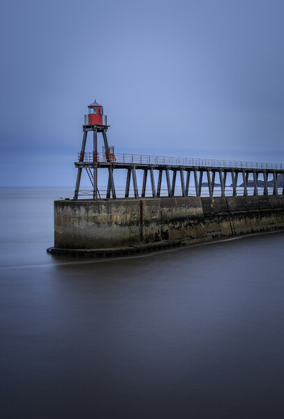 Whitby Pier Picture Board by chris smith
