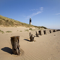 Buy canvas prints of Spurn Point Lighthouse by chris smith