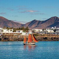 Buy canvas prints of  Lanzarote, Canary islands, Spain  by chris smith