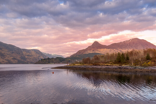 Loch leven Picture Board by chris smith