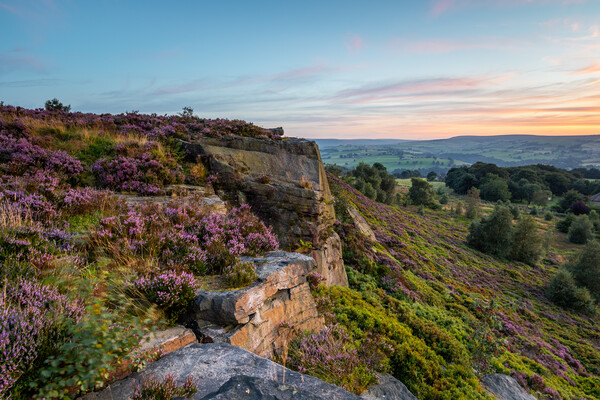 Yorkshire sunset Picture Board by chris smith