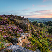 Buy canvas prints of Yorkshire sunset by chris smith