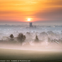 Buy canvas prints of Canterbury in the Mist by Stewart Mckeown