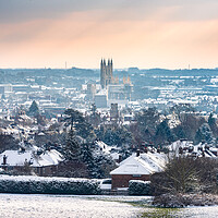 Buy canvas prints of Canterbury Snow by Stewart Mckeown