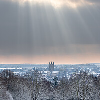 Buy canvas prints of Sun Rays over the Cathedral by Stewart Mckeown