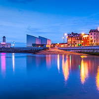 Buy canvas prints of Margate Seafront at Dusk by Stewart Mckeown