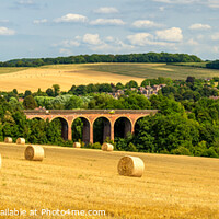 Buy canvas prints of Eynsford Viaduct Pano by Stewart Mckeown