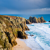 Buy canvas prints of Pedn Vounder Beach by Stewart Mckeown