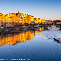 Buy canvas prints of Florence Rowers by Stewart Mckeown
