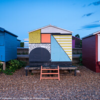 Buy canvas prints of Whitstable Huts by Stewart Mckeown