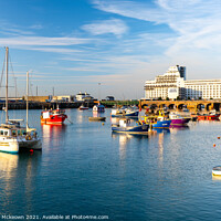 Buy canvas prints of Folkestone Harbour by Stewart Mckeown