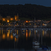 Buy canvas prints of  Conwy Castle by Mark Ollier