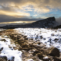 Buy canvas prints of Path to Hencloud by Mark Ollier