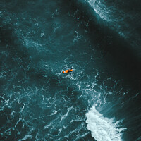 Buy canvas prints of Aerial Surfer by MATT MENHENETT