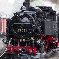 Buy canvas prints of German DRG Class99.73–76 narrow gauge steam locomo by Philip Enticknap