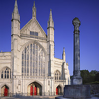 Buy canvas prints of Winchester Cathedral , Hampshire England  by Philip Enticknap
