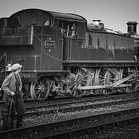 Buy canvas prints of '5101' class 2-6-2T 'large prairie' locomotive . by Philip Enticknap