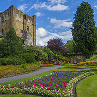 Buy canvas prints of Guildford Castle Keep & Grounds ,Surrey England by Philip Enticknap