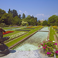 Buy canvas prints of Villa Taranto Gardens,Lake Maggiore,Italy by Philip Enticknap