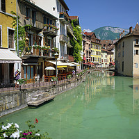 Buy canvas prints of ANNECY, RHONE ALPS FRANCE  by Philip Enticknap