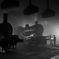 Buy canvas prints of Barrow Hill Roundhouse  by Philip Enticknap