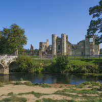 Buy canvas prints of Cowdray ruins Midhurst Sussex  by Philip Enticknap