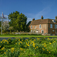 Buy canvas prints of  Jane Austen's House,Chawton ,Hampshire ,England. by Philip Enticknap