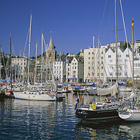 Buy canvas prints of ST. PETER PORT GUERNSEY CHANNEL ISLANDS  by Philip Enticknap