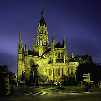 Buy canvas prints of  Bayeux Cathedral by Philip Enticknap