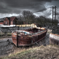 Buy canvas prints of  Barton upon Humber Haven, Lincolnshire by Chris  Anderson
