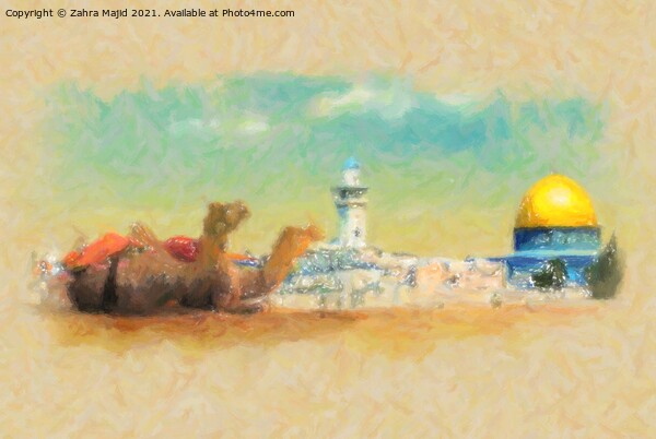 Islamic Artscape Picture Board by Zahra Majid