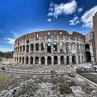 Buy canvas prints of Colosseum by Zahra Majid
