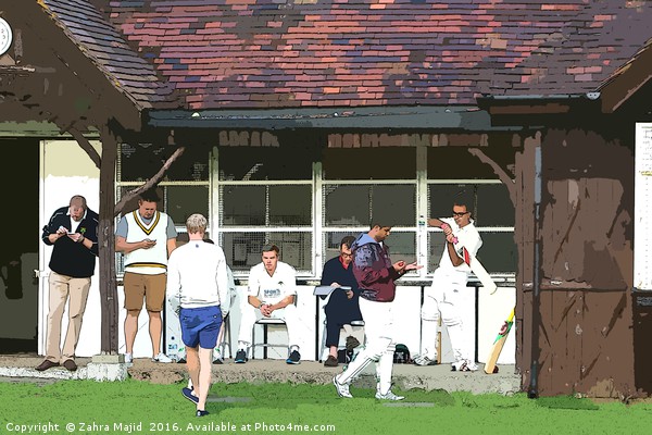 Club Cricket England Picture Board by Zahra Majid