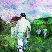 Buy canvas prints of A Batsmans World by Zahra Majid