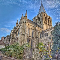 Buy canvas prints of Rochester Cathedral 2 by Zahra Majid